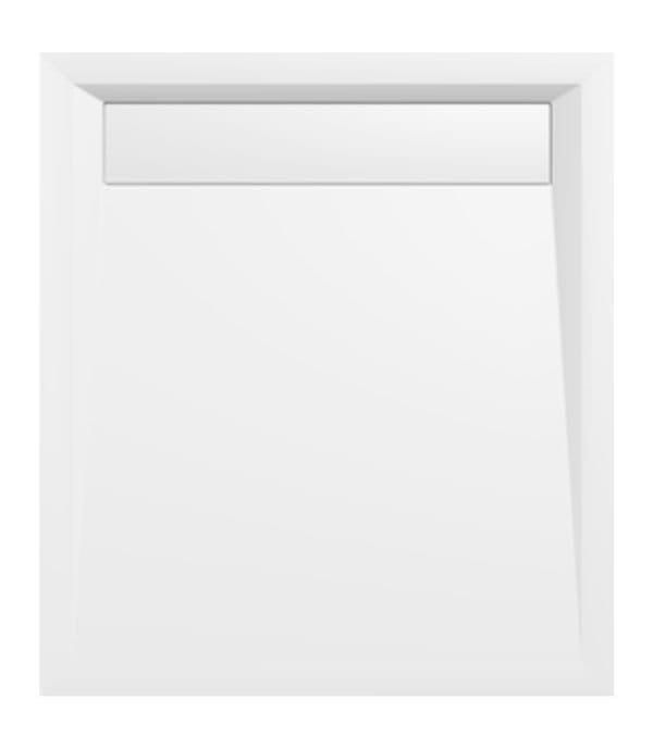 VARESA Brodzik kompozytowy prostokątny z odpływem liniowym 90x80 cm 71606