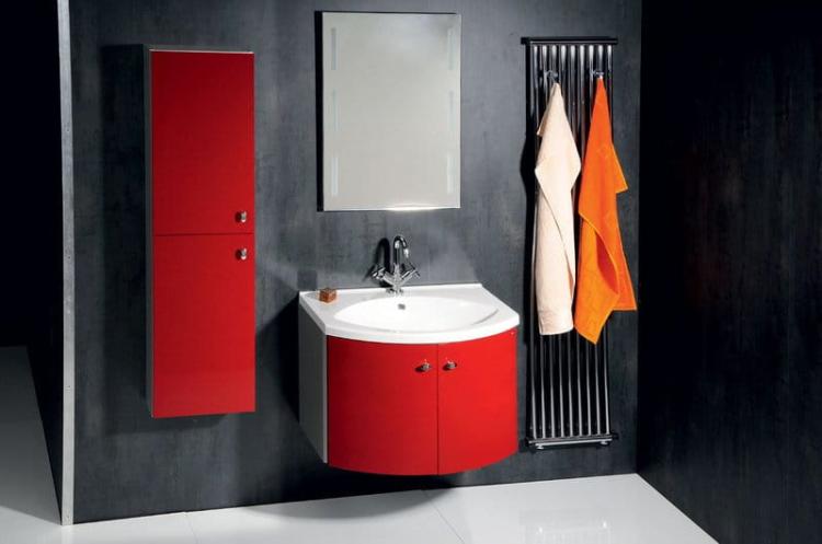 ONDA Grzejnik łazienkowy dekoracyjny chrom 425 W 400x1700 mm 1801-05  - aranżacja 2
