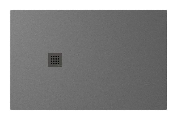 TRENECA brodzik kompozytowy z możliwością docinania 130x90 cm, szary mat 84308.31