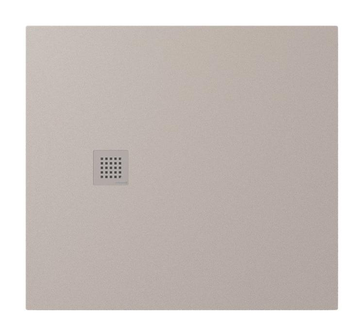 TRENECA brodzik kompozytowy z możliwością docinania 110x100 cm, beżowy mat 84312.81