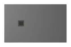 TRENECA brodzik kompozytowy z możliwością docinania 130x80 cm, szary mat 84303.31 