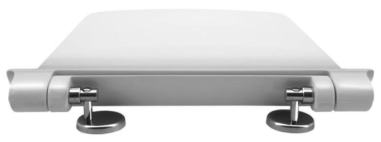 PURITY deska WC, SLIM, Soft Close, biała 40S80200I zawiasy