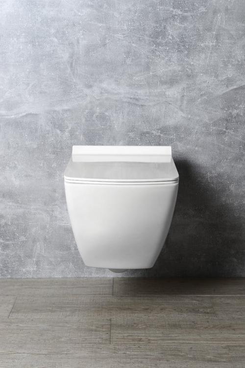 PURITY deska WC, SLIM, Soft Close, biała 40S80200I wizualizacja