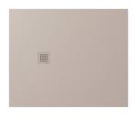 TRENECA brodzik kompozytowy z możliwością docinania 120x100 cm, beżowy mat 84313.81