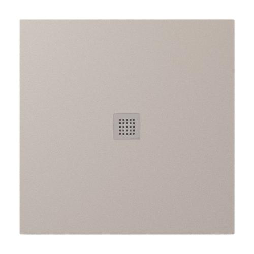 TRENECA brodzik kompozytowy z możliwością docinania 100x100 cm, beżowy mat 84301.81