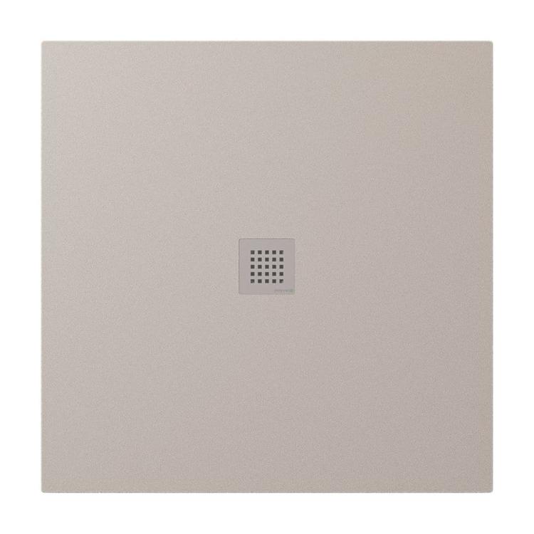 TRENECA brodzik kompozytowy z możliwością docinania 100x100 cm, beżowy mat 84301.81
