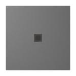 TRENECA brodzik kompozytowy z możliwością docinania 90x90 cm, szary mat  84300.31