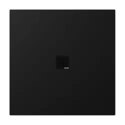 TRENECA brodzik kompozytowy z możliwością docinania 90x90 cm, czarny mat 84300.21