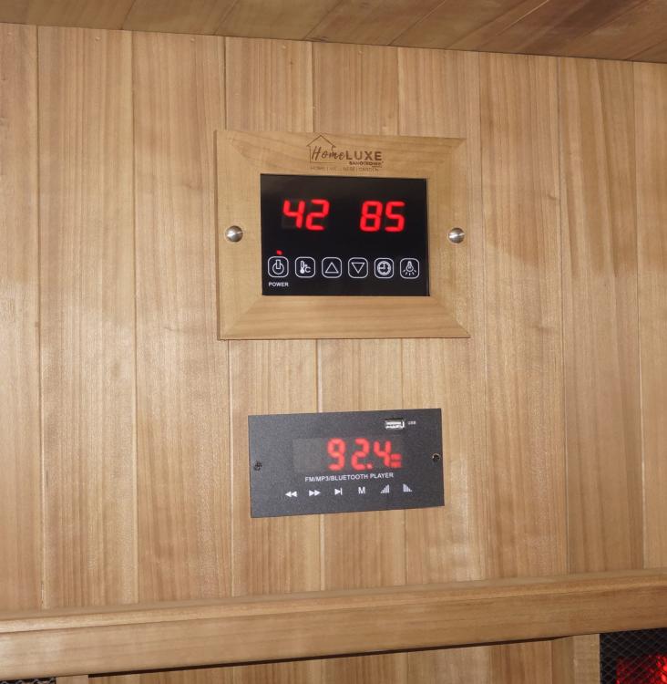 KOTKA Sauna na podczerwień 4-5 osobowa 200x150x190 cm F70150 panel