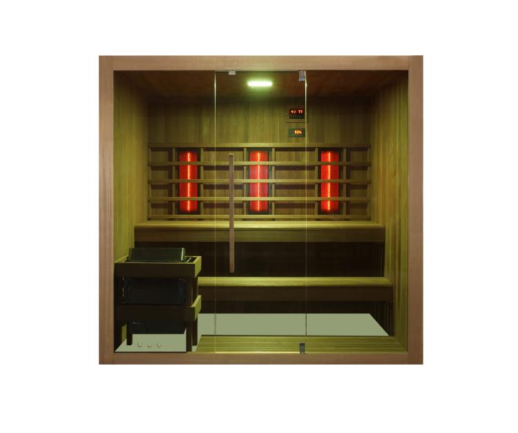KOTKA Sauna na podczerwień 4-5 osobowa 200x150x190 cm F70150