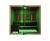 KOTKA Sauna na podczerwień 4-5 osobowa 200x150x190 cm F70150 zielone światło
