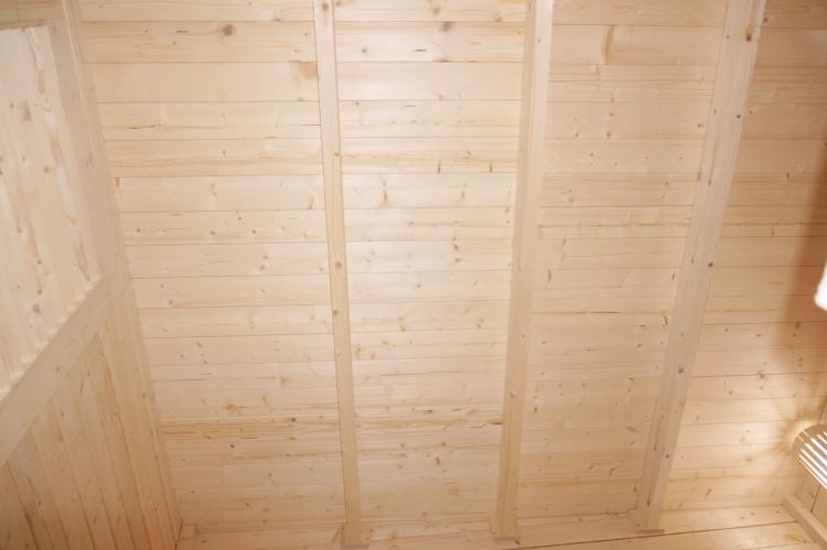 VAASA Sauna zewnętrzna ogrodowa 4-osobowa sucha Fińska świerk F30310  wnętrze