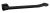 DRAGON BLACK wspornik do kabin 300x150 mm, czarny mat GDV300B