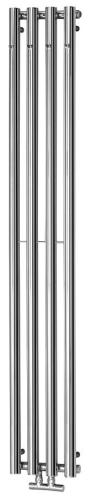 PILON grzejnik łazienkowy 270x1800 mm, 464 W4 wieszaki, chrom IZ120T