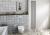 PILON grzejnik łazienkowy 270x1800 mm, 464 W4 wieszaki, chrom IZ120T - aranżacja