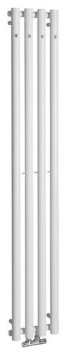 PILON grzejnik łazienkowy 270x1800 mm, 619 W 4 wieszaki, biały mat IZ121T