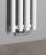 PILON grzejnik łazienkowy 270x1800 mm, 619 W 4 wieszaki, biały mat IZ121T podłączenie