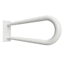  Poręcz łazienkowa typu U 60 cm kolor biały 301102054