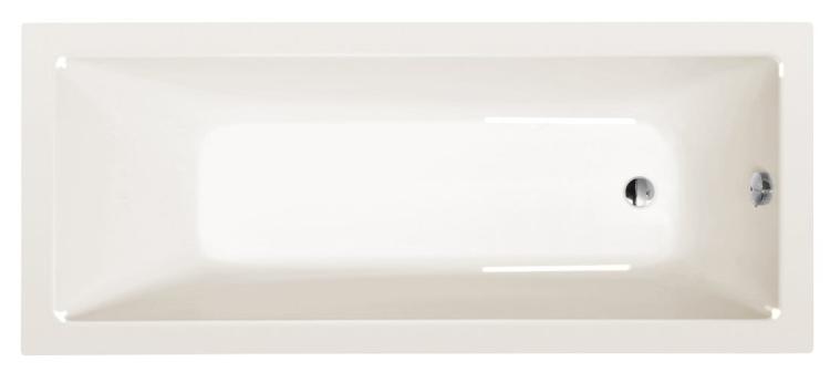 NOEMI Wanna akrylowa prostokątna 170x70x39 cm ivory 71708.40
