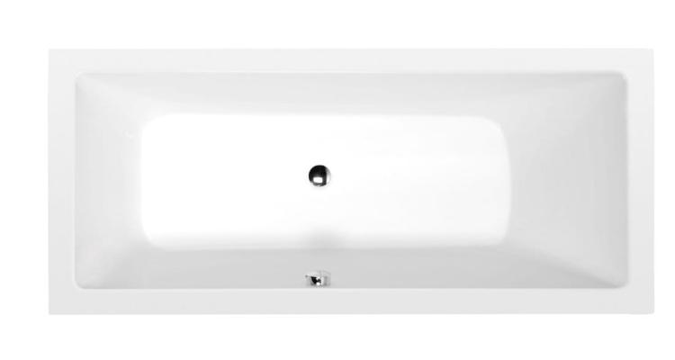 MIMOA Wanna akrylowa prostokątna 170x80 cm biały mat 71713.11