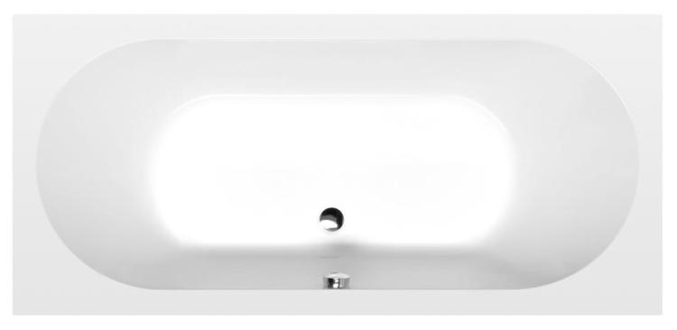 LEVANA Wanna akrylowa prostokątna 170x80 cm biały mat 71745.11