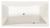 QUEST wanna prostokątna 190x100x49cm, ivory 78531.40