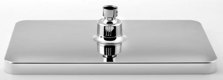 Deszczownia prostokąt 30x15 cm chrom SK851 z góry