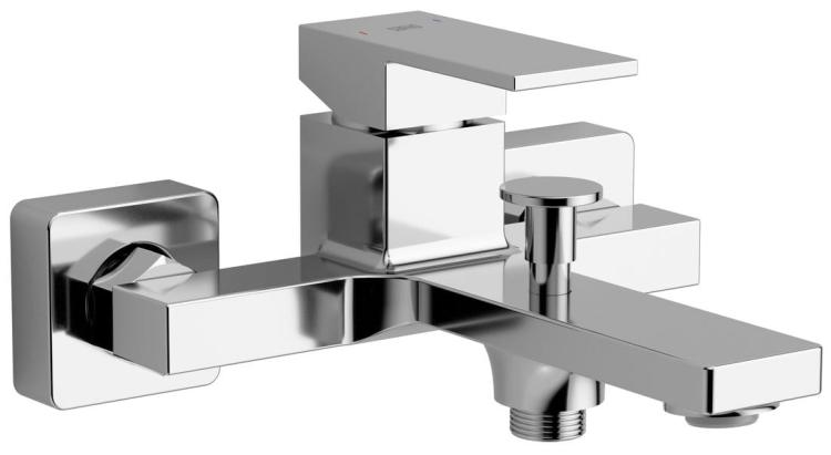 CUBEMIX bateria wannowa ścienna, chrom CM010