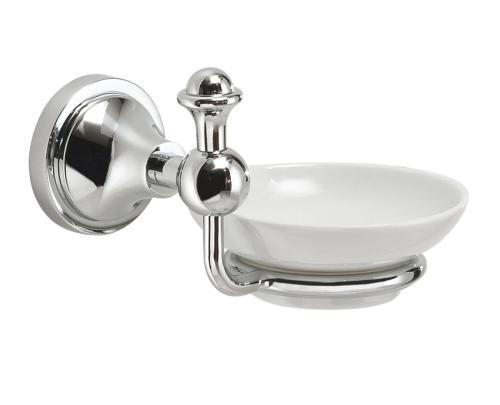 NEVIS mydelniczka, ceramika, chrom NV1113