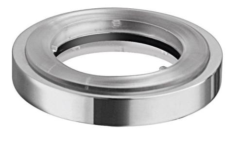 Podkładka pomiędzy umywalkę a blat, chrom WP94051