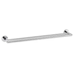 OBLA Wieszak podwójny na ręczniki 60 cm chrom 165204052