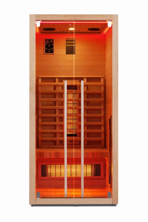 RUBY 1A Sauna na podczerwień 1 osobowa 90x100x195 cm J20090