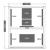CARBON 1A Sauna na podczerwień 1-osobowa 100x130x195 cm J10100 wymiary