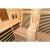 CARBON 2A Sauna na podczerwień 2-osobowa 180x150x195 cm J10180  siedzisko