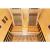 CARBON 2A Sauna na podczerwień 2-osobowa 180x150x195 cm J10180  środek