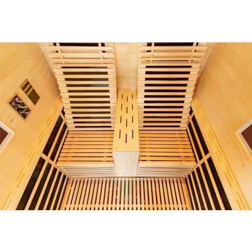 CARBON 2A Sauna na podczerwień 2-osobowa 180x150x195 cm J10180  środek