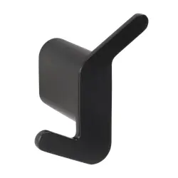 ORGANIC BLACK  Wieszaczek podwójny prawy  167106200