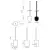 ORGANIC BLACK Szczotka WC wisząca (szczotka czarna) 167113060 wymiary