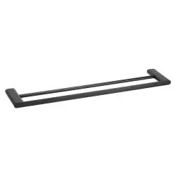 ORGANIC  BLACK Podwójny wieszak na ręcznik 167104050