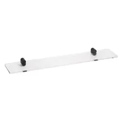 ORGANIC BLACK Półka szklana 60 cm 167102240