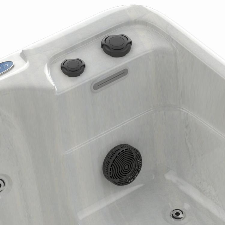 Basen ogrodowy 2 osobowy JACUZZI - biały marmur SPA30 dysze