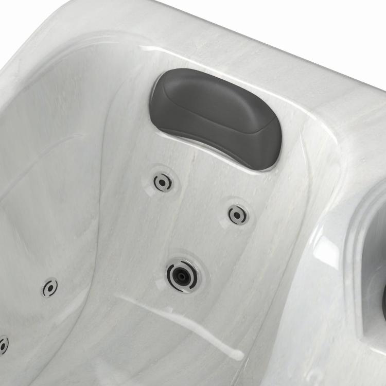 Basen ogrodowy 2 osobowy JACUZZI - biały marmur SPA30 siedzisko