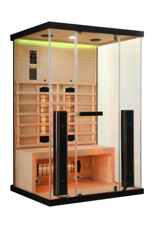 Billund 2A 2-Osobowa Sauna na podczerwień 125 x 100 x 190 cm SB40125