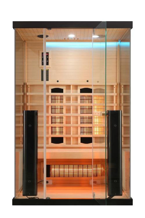 Billund 2A 2-Osobowa Sauna na podczerwień 125 x 100 x 190 cm SB40125 kolory