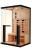 Billund 2A 2-Osobowa Sauna na podczerwień 125 x 100 x 190 cm SB40125 bok