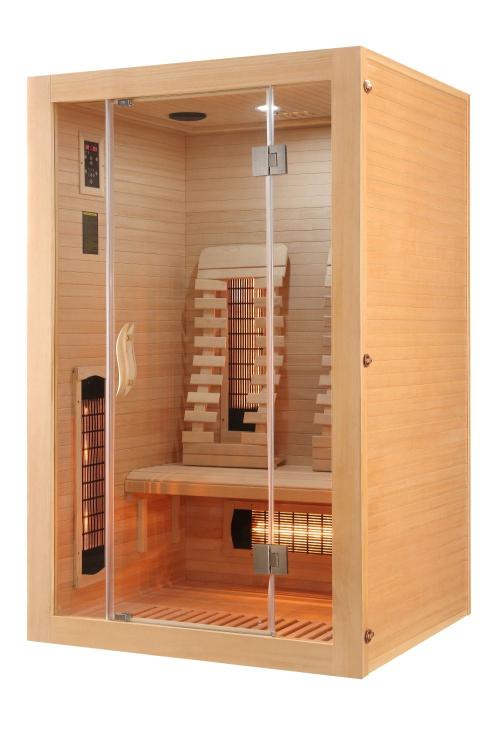 Malmo 2-Osobowa Sauna na podczerwień 120 x 105 x 190 cm SB10120