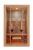 Malmo 2-Osobowa Sauna na podczerwień 120 x 105 x 190 cm SB10120 front