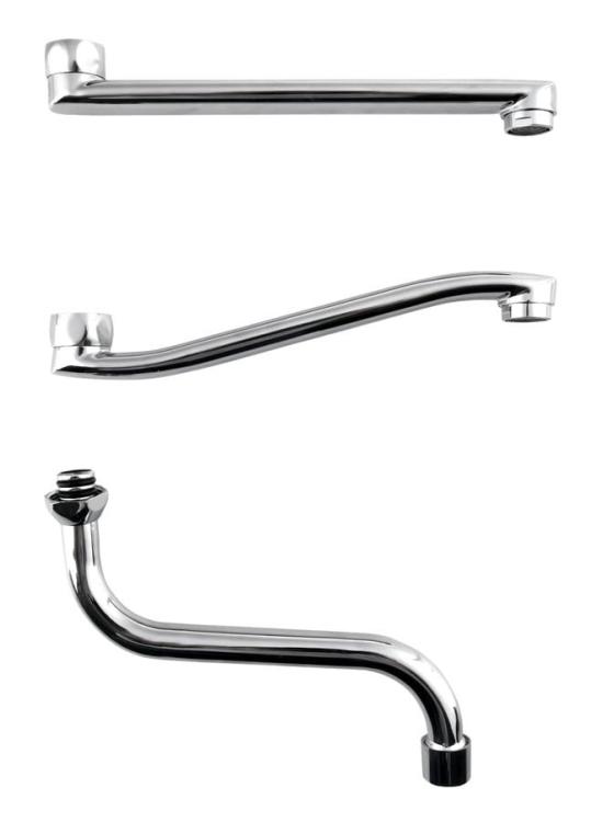 AQUALINE 35 bateria umywalkowa ścienna 3/4", rozstaw 100mm, bez wylewki, chrom 52131 dodatek