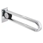 Poręcz łazienkowa składana  w kształcie U 620 mm chrom 355107272