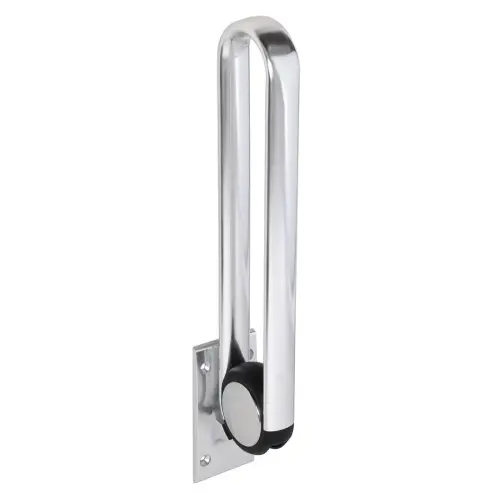 Poręcz łazienkowa składana w kształcie U 620 mm chrom 355107272 złożona